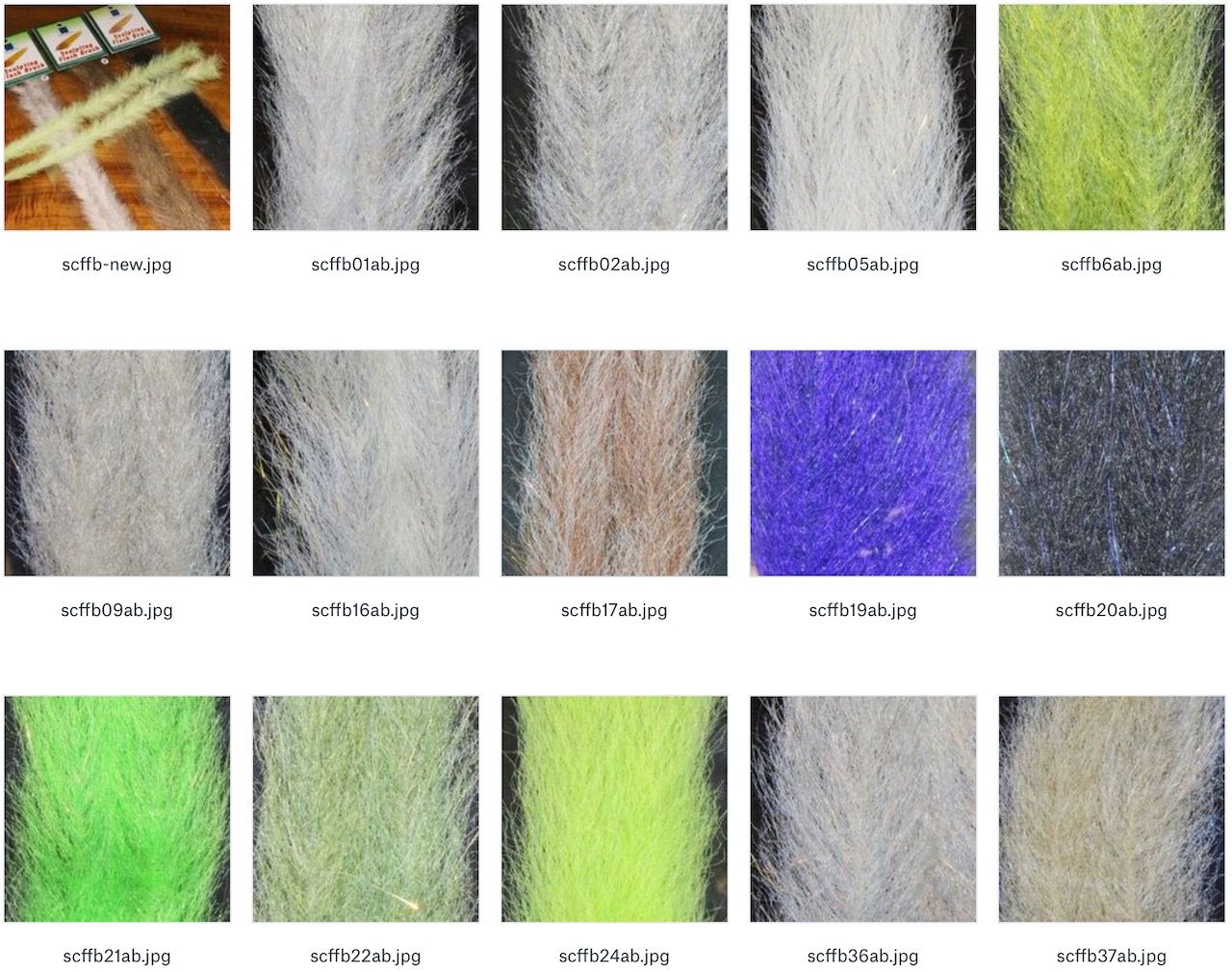 Sculpt Flash Streamer Brush Fly Tying Brushes