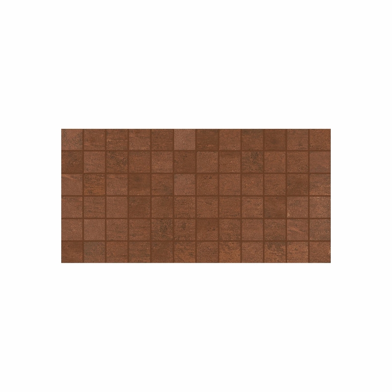 American Olean Theoretical Deep Copper Mosaic