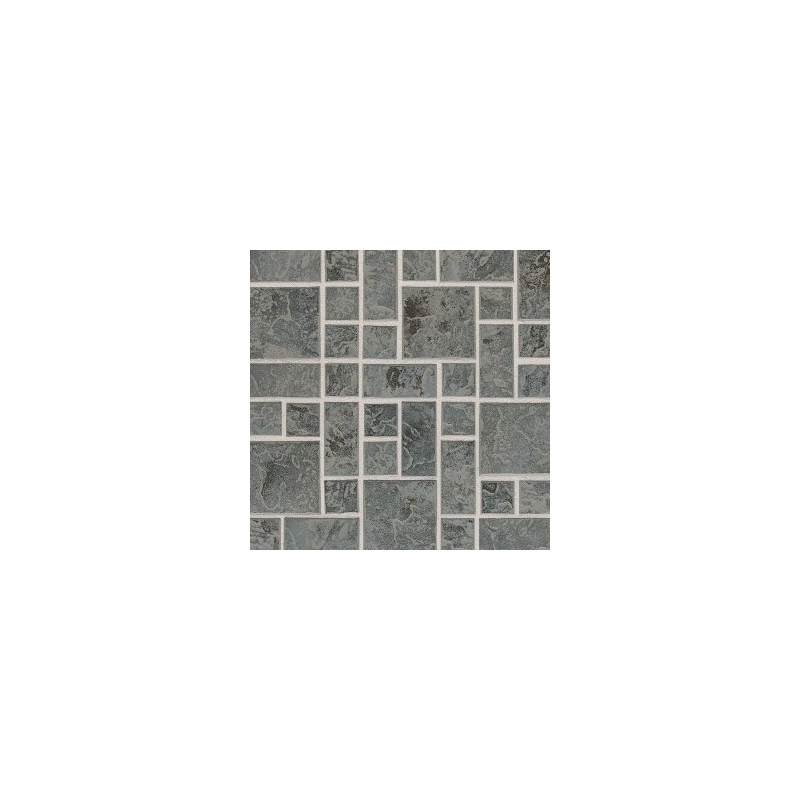 Daltile Continental Slate 3" x 3" English Grey Random Block Mosaic