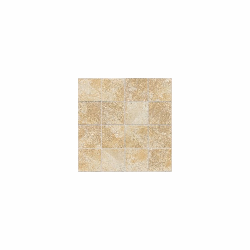 Daltile Continental Slate 3" x 3" Persian Gold Mosaic