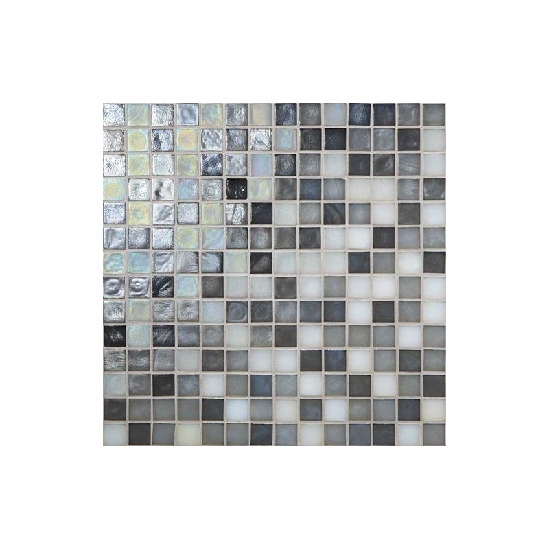 Daltile Glass Horizons Arctic Blend 12" x 12" Mosaic