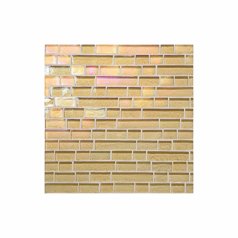 Daltile Glass Horizons Reed 12" x 12" Random Linear Mosaic