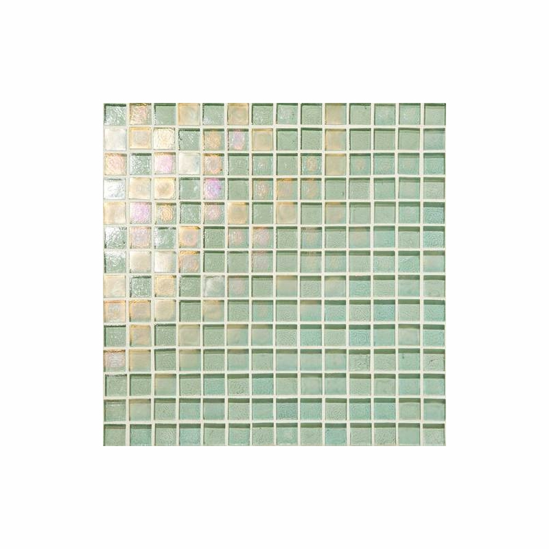 Daltile Glass Horizons Sea Glass 12" x 12" Mosaic