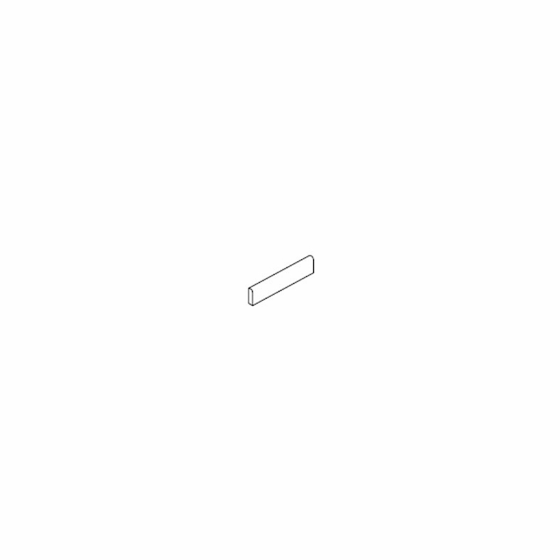 Emser Tile Thread II White 3" x 12" Bullnose