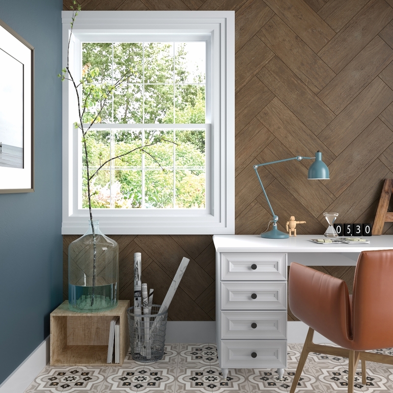 Interceramic Railwood Bronze 8 X 24