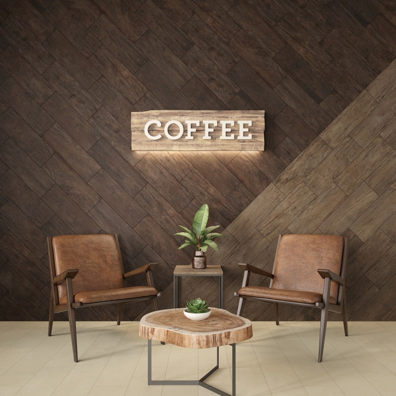 Interceramic Railwood Brown 8 X 24