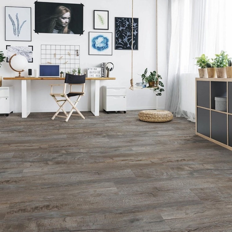 Next Floor Stonecast Incredible Charcoal Rustic Oak
