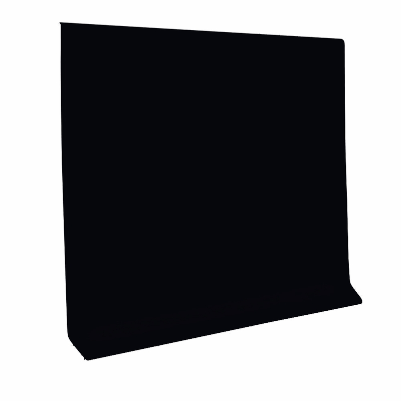 Tarkett Rubber Wall Base Black 1/8 x 100