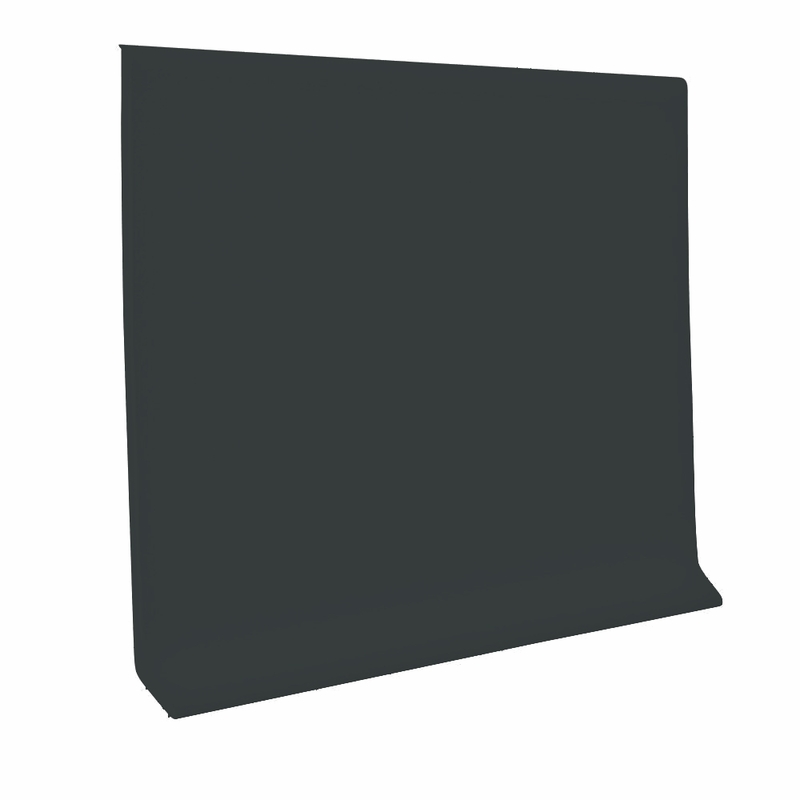 Tarkett Rubber Wall Base Black Magic 1/8 x 100