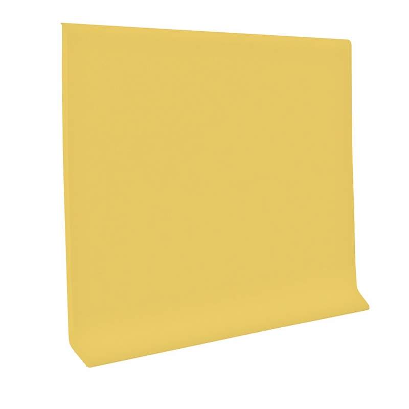 Tarkett Rubber Wall Base Canary 1/8 x 100