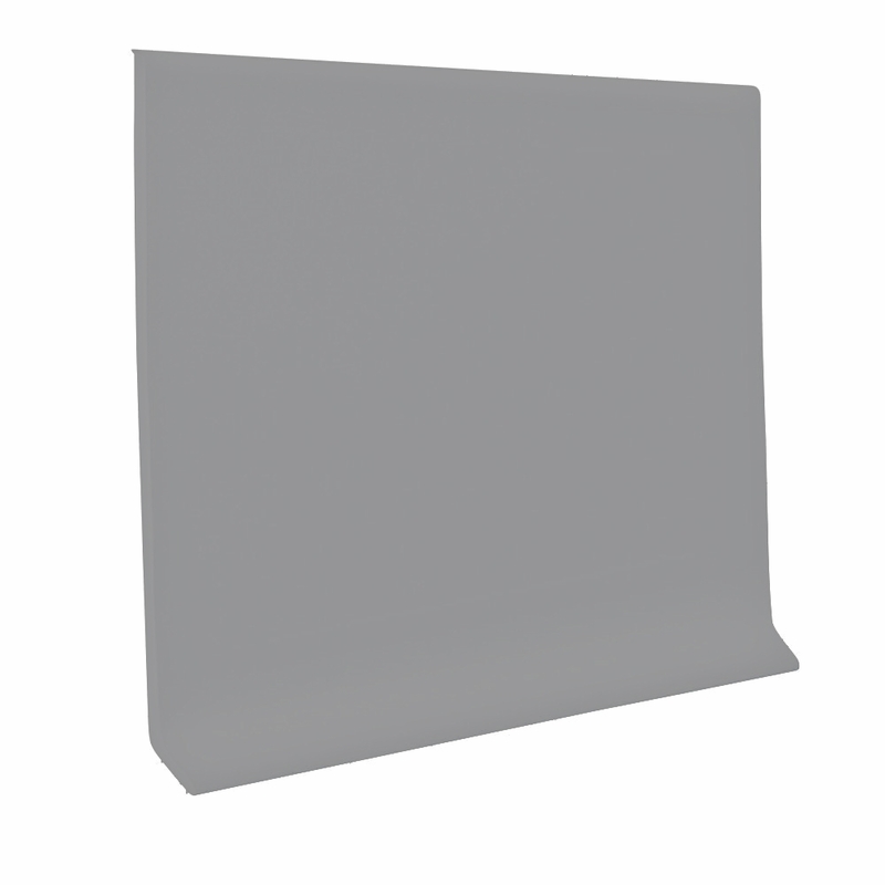 Tarkett Rubber Wall Base Colonial Grey 1/8 x 100