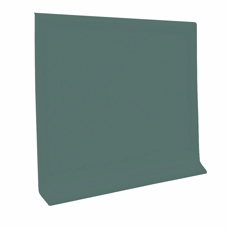 Tarkett Vinyl Wall Base Heather Green 1/8 x 6 x120