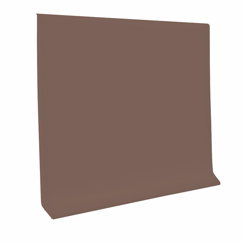 Tarkett Vinyl Wall Base Milk Chocolate 1/8 x 6 x120