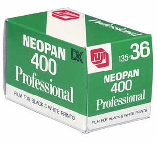 Fuji Neopan 400 Pro 35mm x 36 Exp Film Rare