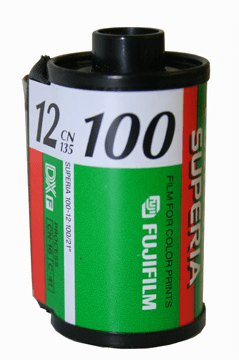 Fujicolor CN 100 Color Print Film 35mm x 12 Exp.