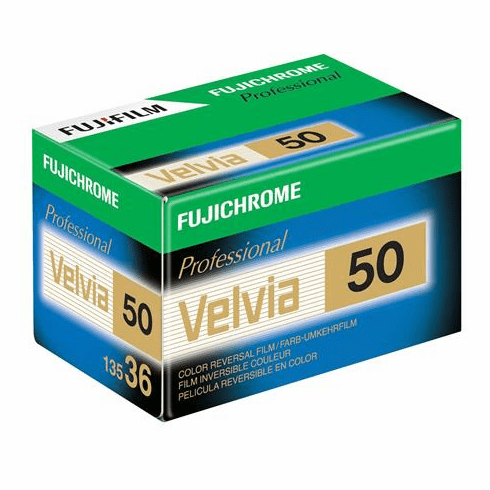 Fujifilm Fujichrome Pro Velvia 50 RVP 35 x 36 exp Fresh 10/23