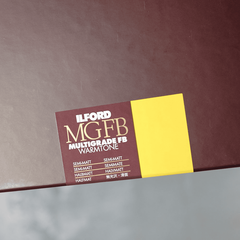 Ilford Multigrade FB Warmtone Fiber Base Paper 8 x 10", 250 Sheets Semi-Matte