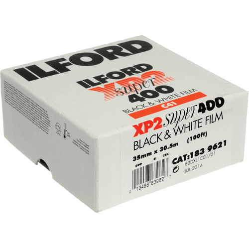Ilford XP2 Super C-41Process 400 35mm x 100 Foot Roll