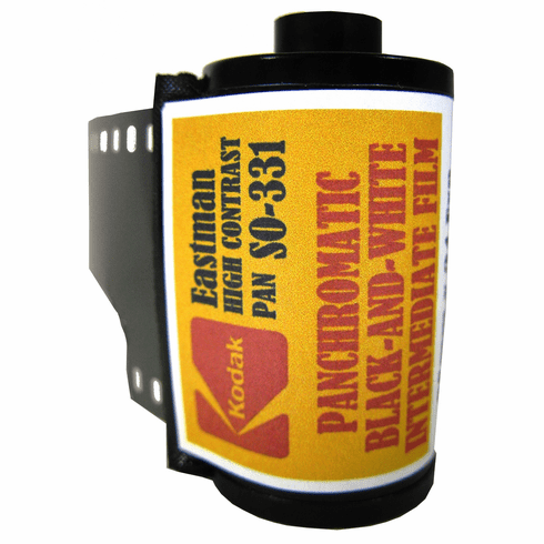 Kodak SO-331 (5369) High Contrast Pan Black and White Film 35mm x 24 Exp. ISO 25