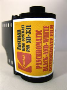 Kodak SO-331 (5369) High Contrast Pan Black and White Film ISO 25