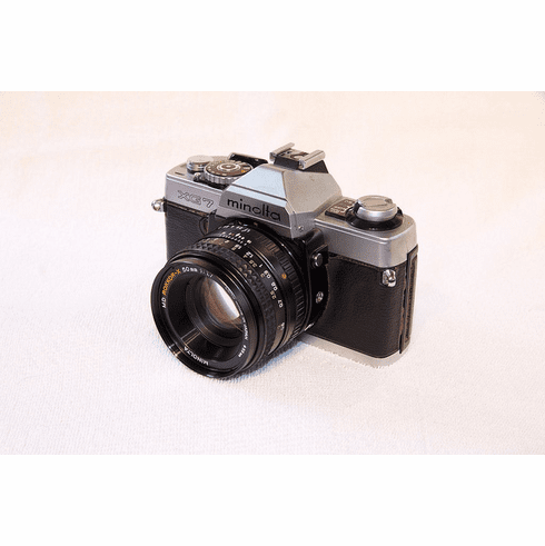 Minolta XG-7 35mm Camera with 50mm Lens- Student Camera - Used