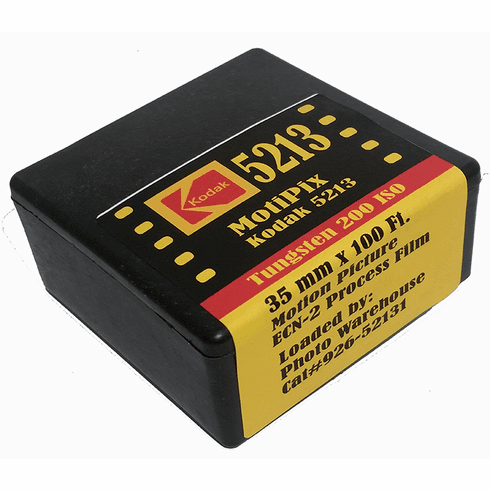 MotiPix Kodak 5213 35 mm x 100 Ft. Motion Picture ECN-2 Process Film 200T