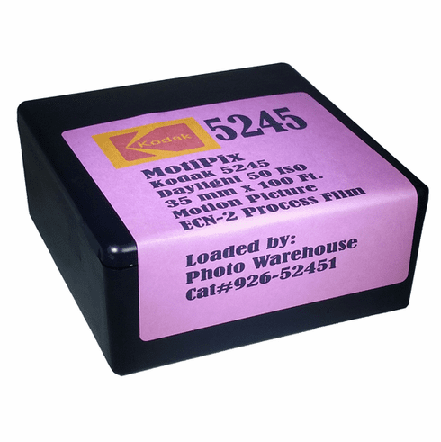MotiPix Vintage Kodak 5245 35 mm x 100 Ft. Motion Picture ECN-2 Process Film 50D