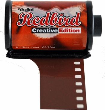 Rollei Redbird 35mm x 36 redscale film C-41
