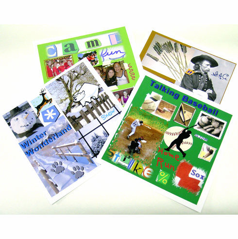 Ultrafine Digital Scrapbook Two-Sided Inkjet Paper 8.5" x 11" 50 sheets