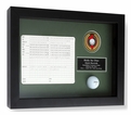 Hole-In-One Enclosed Vertical Shadowbox
