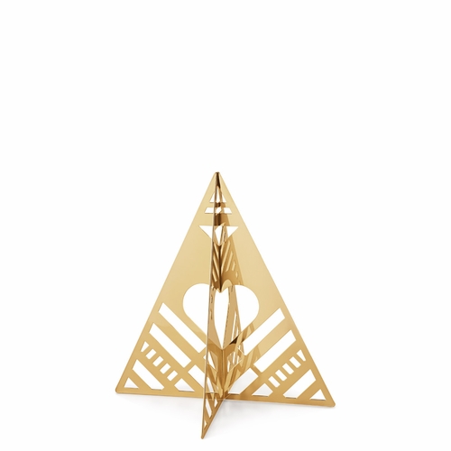 2019 Table Tree Small, Gold Plated