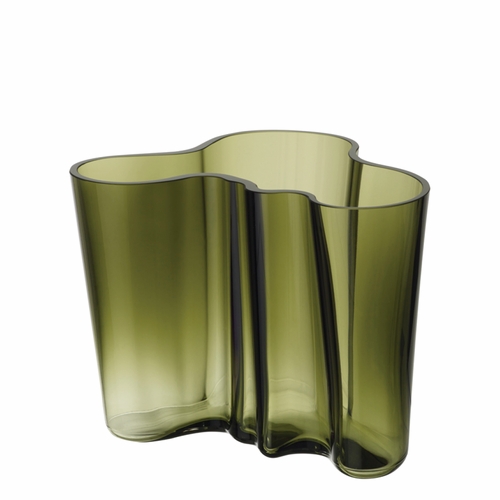 Aalto Vase 6.25", Moss Green