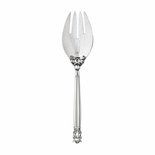 Georg Jensen Acorn Serving Fork (Large), 925 Sterling Silver