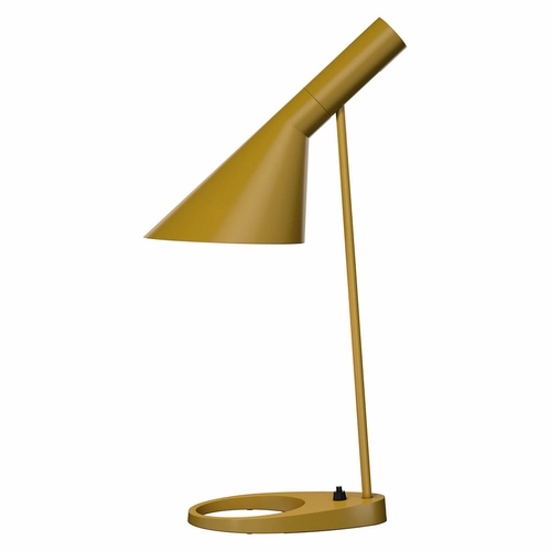 Louis Poulsen AJ Table Lamp, Yellow Ochre