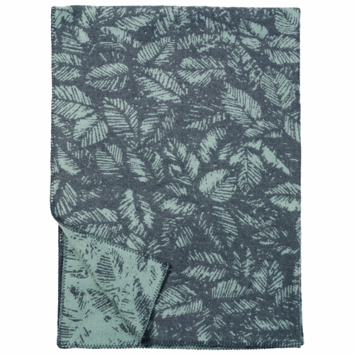 Amorina Merino & Lambs Wool Blanket, Deep Blue