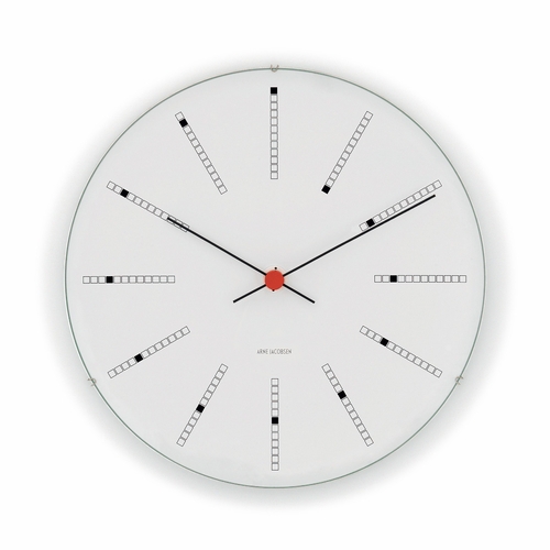 Arne Jacobsen Banker's Wall Clock (11.4" Dia.)