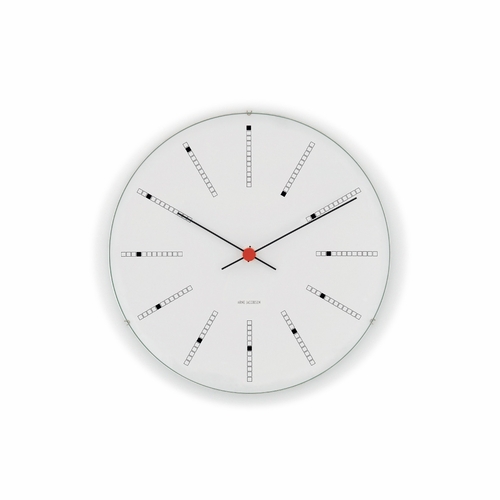 Arne Jacobsen Banker's Wall Clock (8.3" Dia.)