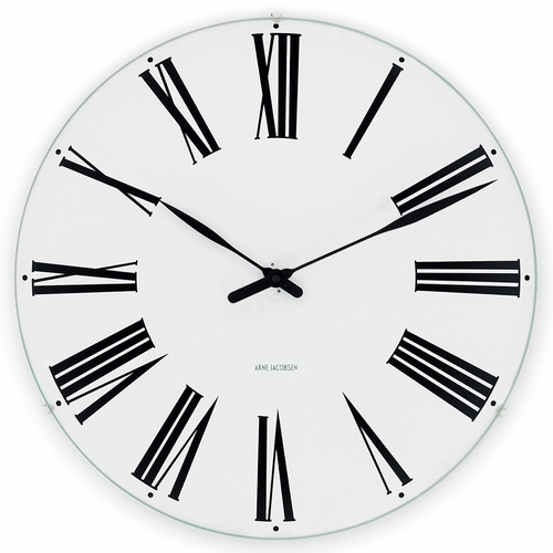 Arne Jacobsen Roman Wall Clock (18.9" Dia.)
