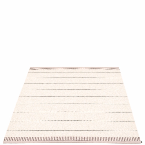 Pappelina Belle Plastic Rug - Pale Rose, 4 1/2' x 6 1/2'
