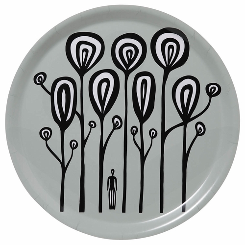 In The Forest Medium Round Tray