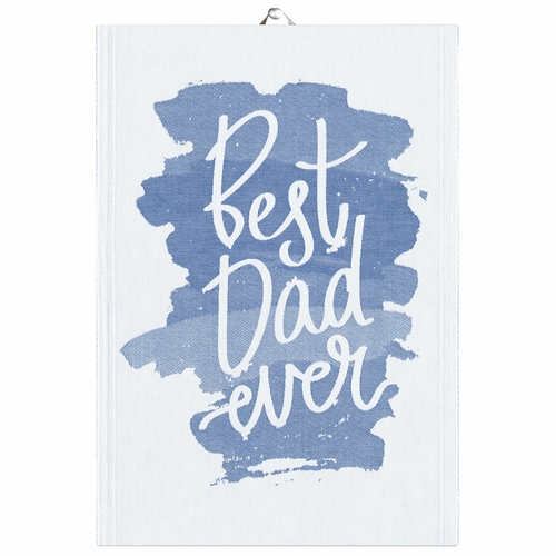 Ekelund Weavers Best Dad Tea Towel, 14 x 20 inches