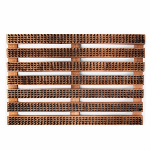 Iris Hantverk Birch Doormat, Brown