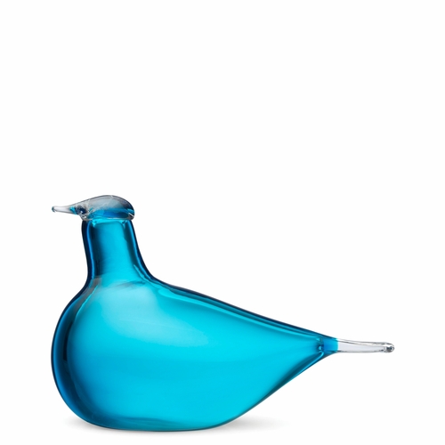 Birds By Toikka Blue Shorebird, Turquoise - 9" x 5.12"