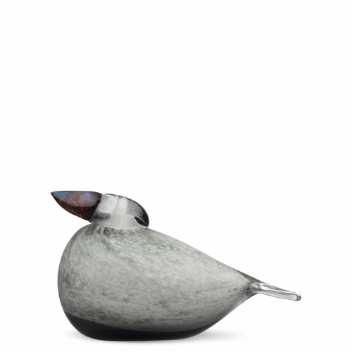 Birds By Toikka Siberian Jay, Grey - 6.5" x 2.75"