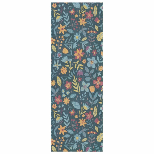 Ekelund Weavers Blomster Rug, 28 x 79 inches