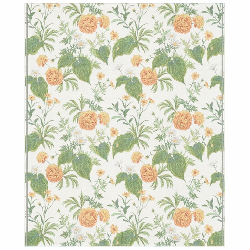 Ekelund Weavers Bloomy Soft Throw, 55 x 67 inches