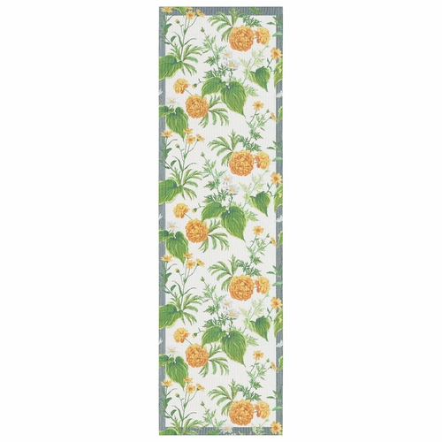 Ekelund Weavers Bloomy Table Runner, 14 x 47 inches
