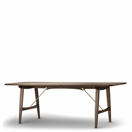 BM1160 Hunting Table, Lacquered Walnut