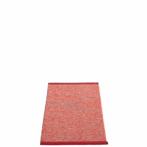 Pappelina Effi Plastic Rug - Dark Red, 2' x 2 3/4'