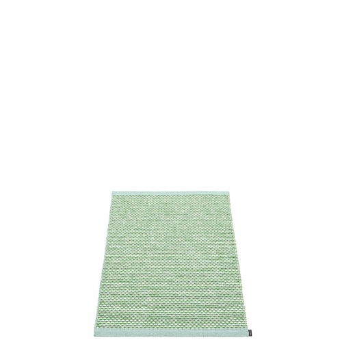 Pappelina Effi Plastic Rug - Pale Turquoise, 2' x 2 3/4'